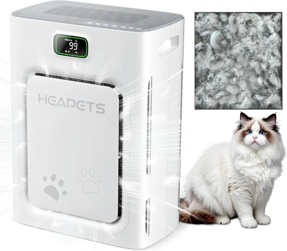 HEPA Air Purifier Designed for Pet Owners