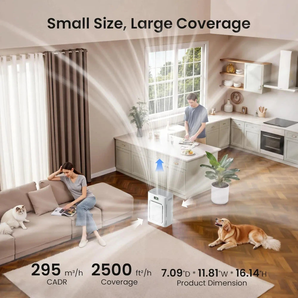 HEPA Air Purifier Designed for Pet Owners