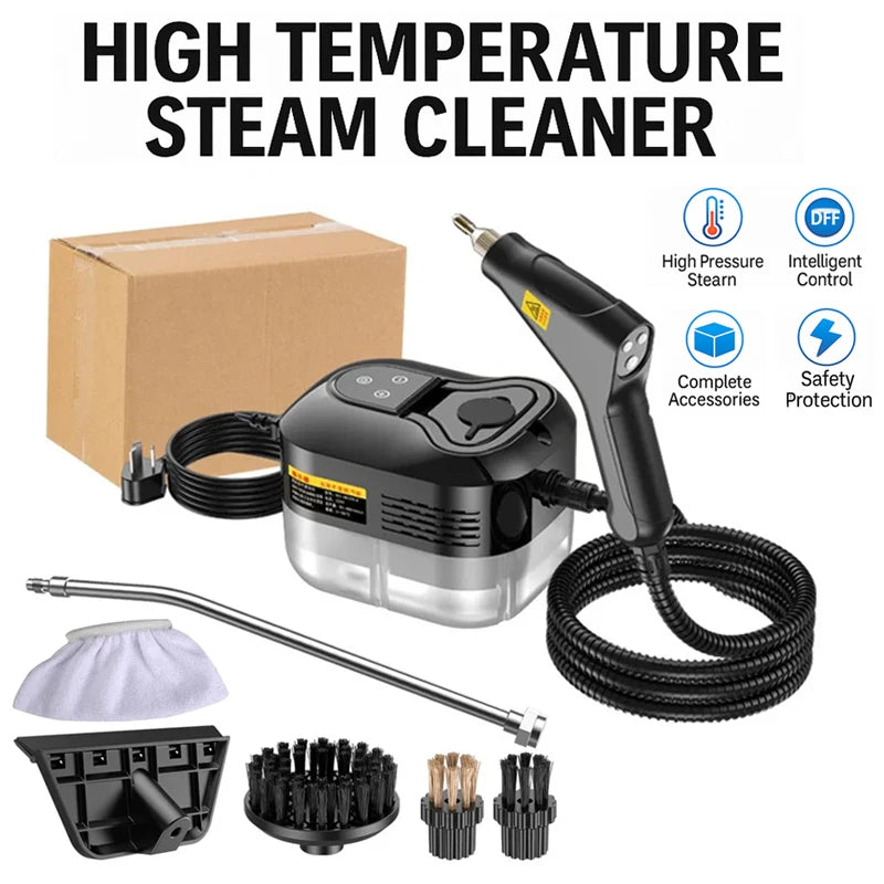SteamForce Pro Steam Cleaner — High Temp Deep Cleaning Machine with 16 Accessories
